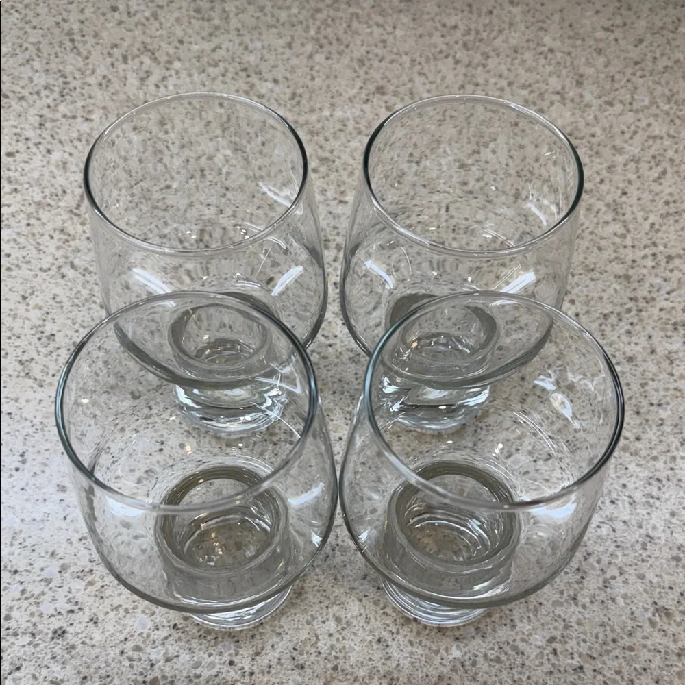 Vintage Libbey Clear Glass Drinkware Set - Picture 2 of 4